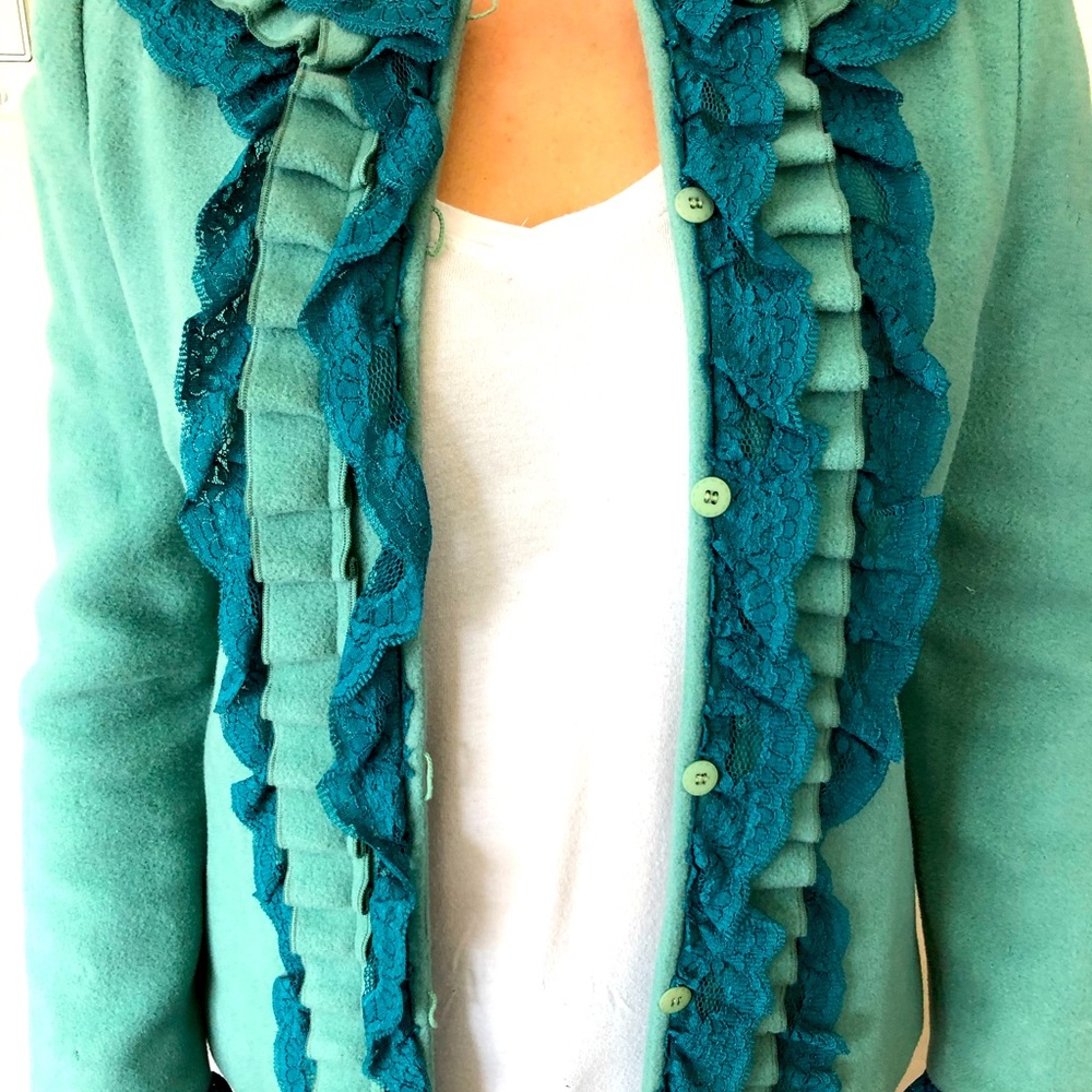 Super cute jacket!  Size small.